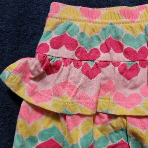 Heart print baby skort 24M - Picture 5 of 5